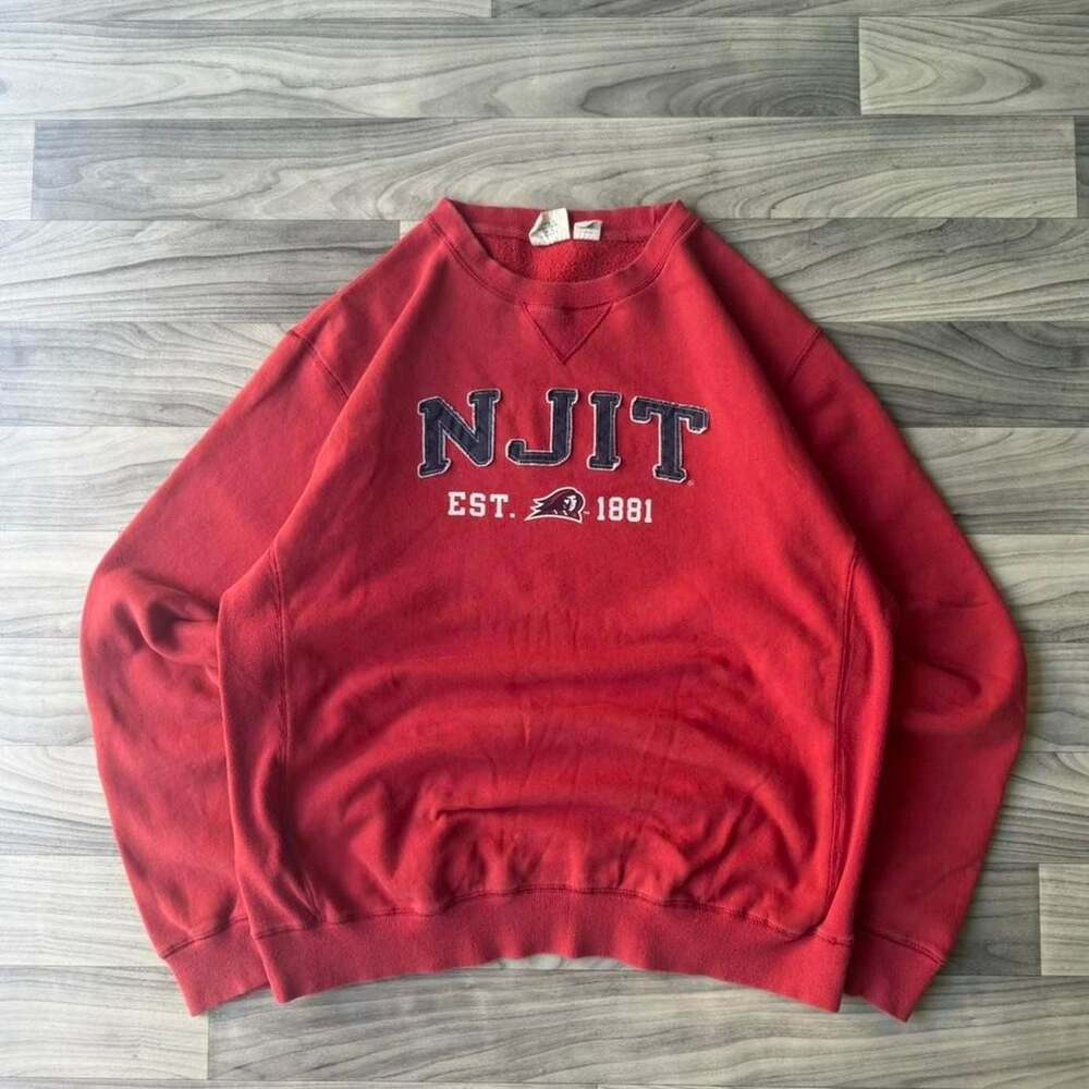 Authentic Collegiate NJIT Highlanders Y2K Crewneck Sweatshirt